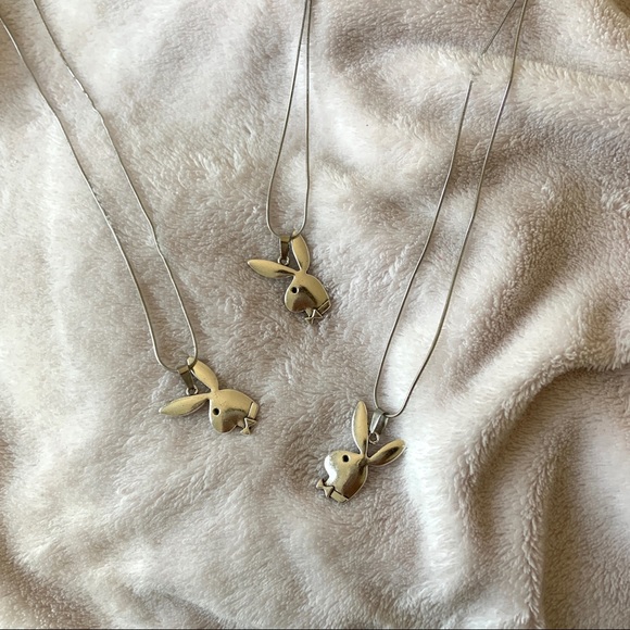 LAST ONE! playboy silver necklace✨ - Picture 5 of 8